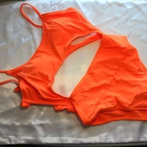 Bathing suit One piece cutouts
